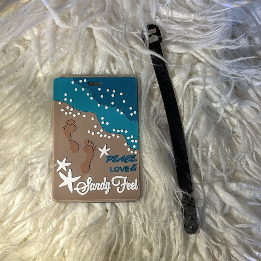 323. Designer Luggage Tags Set of 3 - Picture 4 of 6